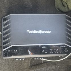 Rockford Fosgate 12 Inch Subwoofer &Amp