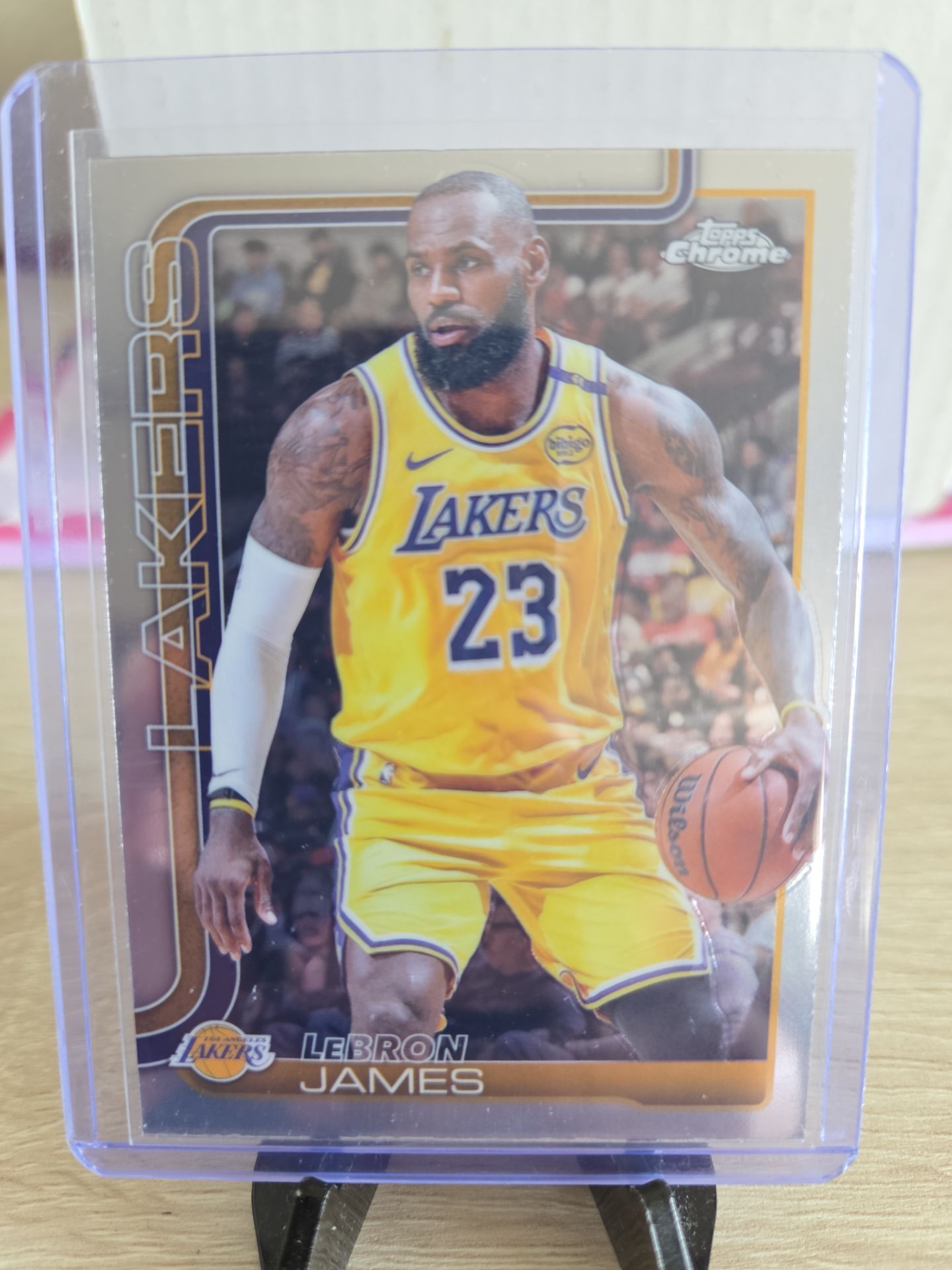 Lakers LeBron James card