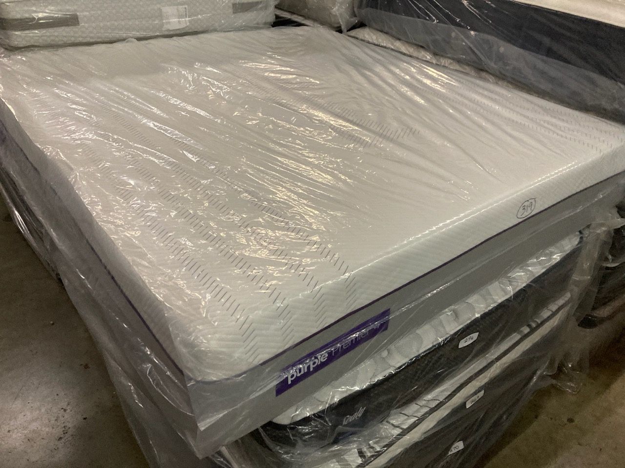 King Size Purple 4 Premier Luxury Memory Foam Mattress