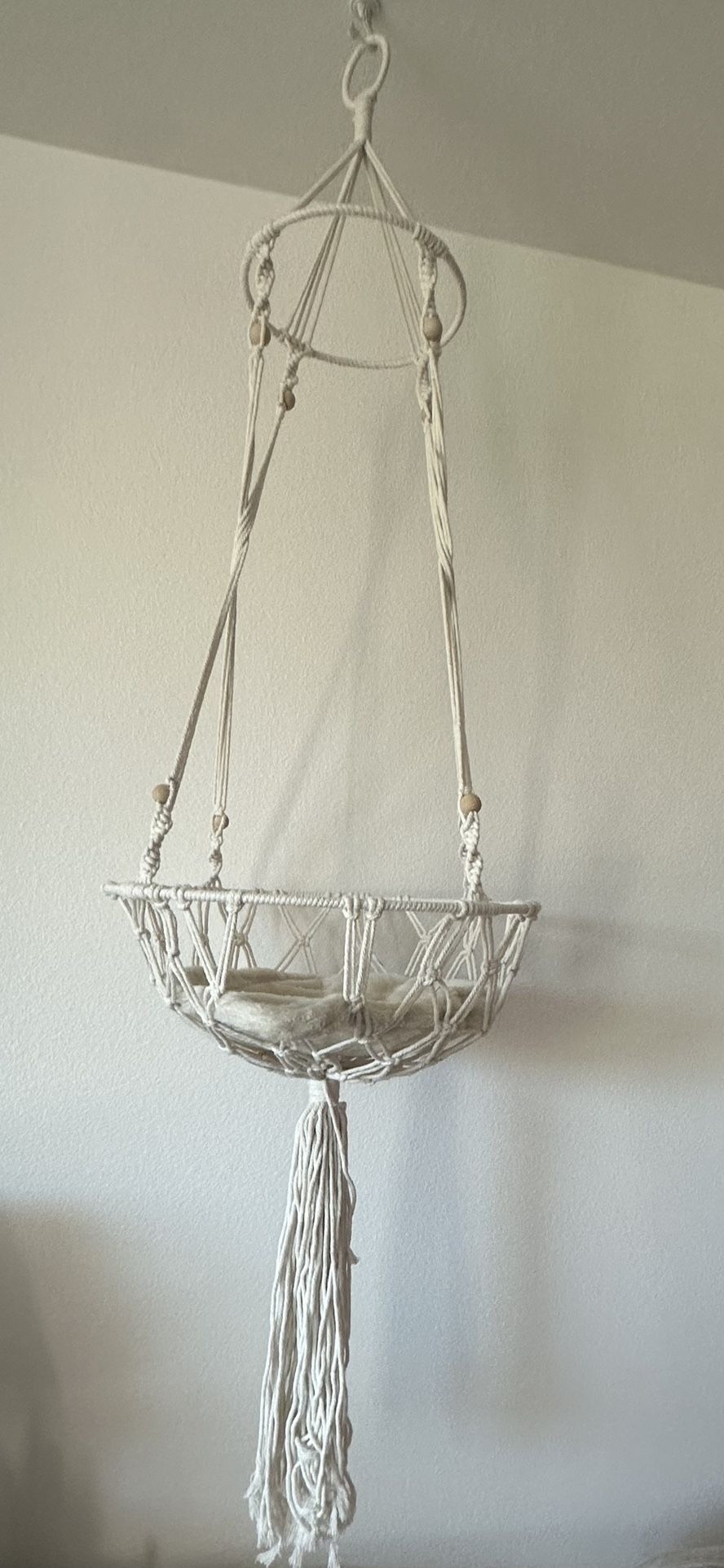 Macrame Hammock For Cat Or Large Plant 
