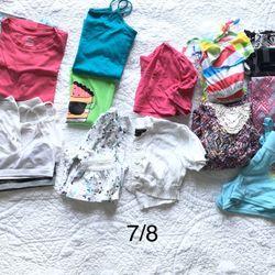 Girls clothes Size 7/8 lot