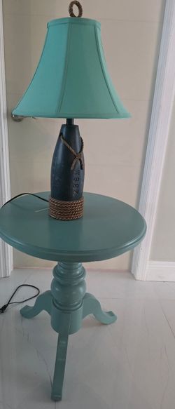 Table and Lamp