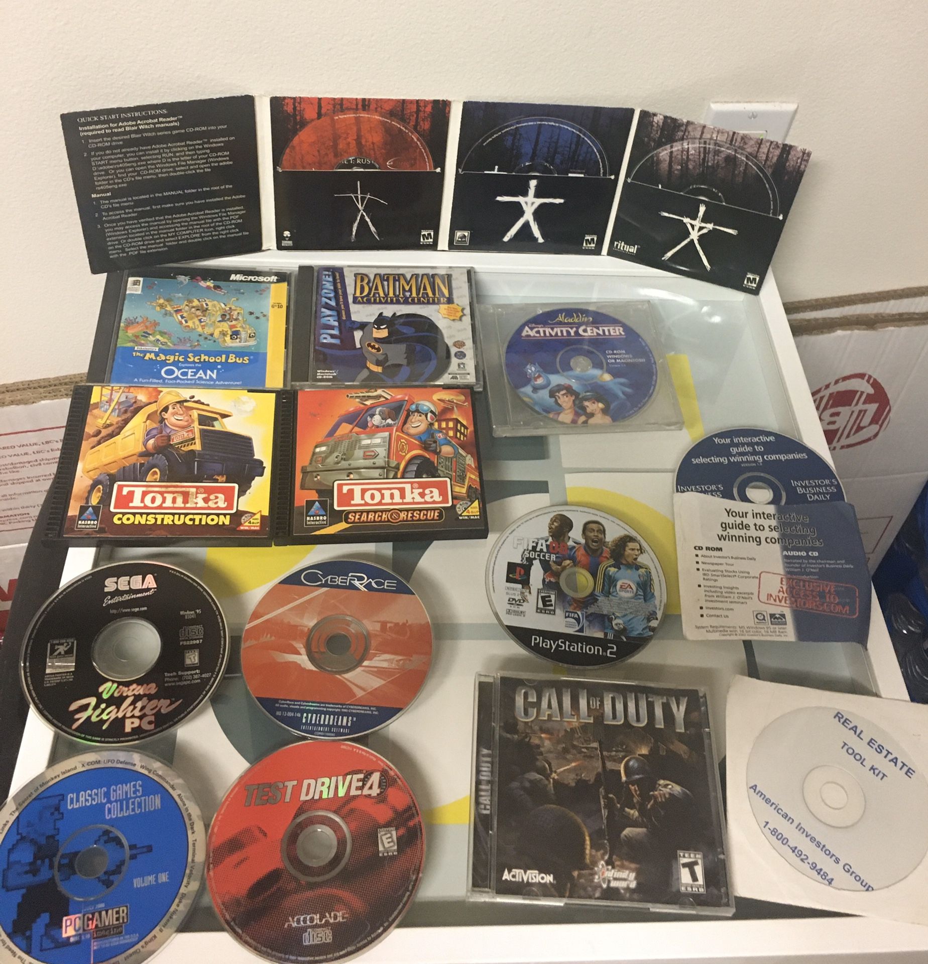 FREE: Mixed Games/Media Discs