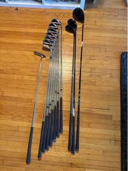 Callaway Edge Golf Club Set / 11 Clubs / Regular Flex / Odyssey Putter / Head Covers Included