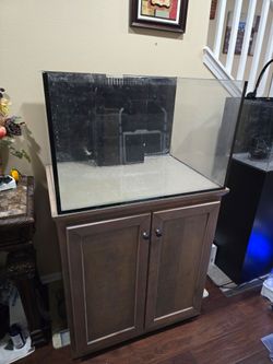 66 Gallon reef tank with Custom Stand