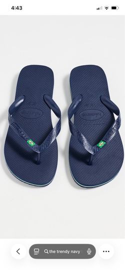 Havaianas Naby Blue Flip Flops- Brande new with tags!