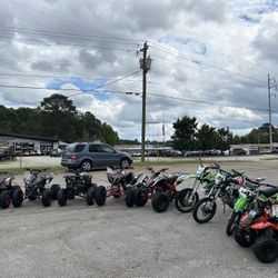 GAS BRAND NEW MOTORCYCLES 110cc-200cc 