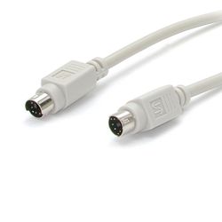 startech.com 6ft ps/2 keyboard or mouse cable m/m