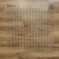 Shape Cut 12 X 12 Slotted Quilting Ruler! 