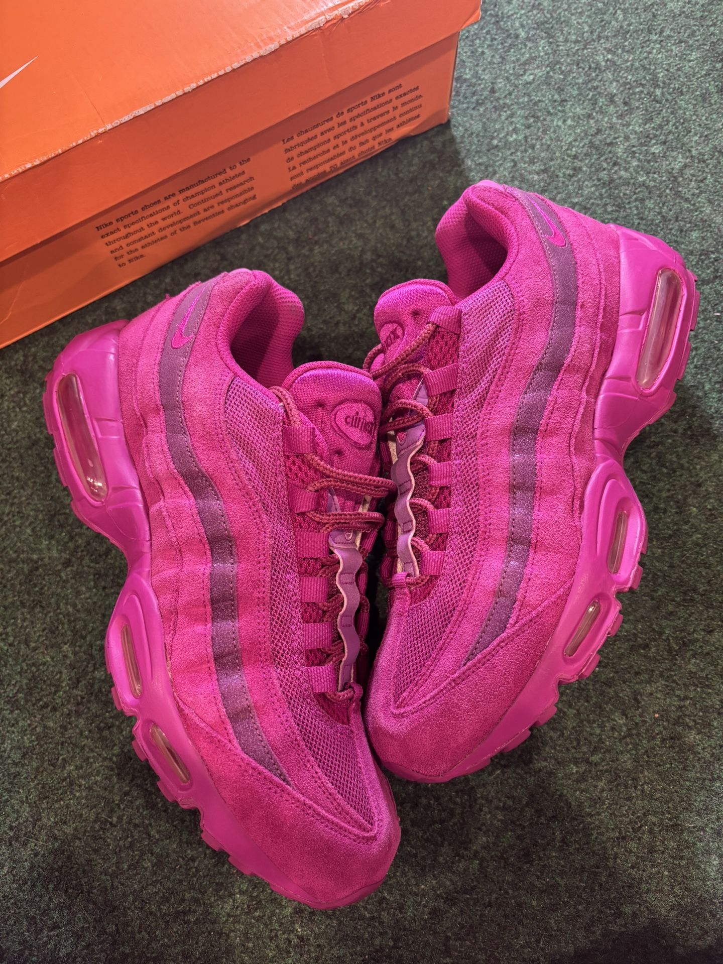 Nike AIR Max 95 VIVID GRAPE Men's 9.5