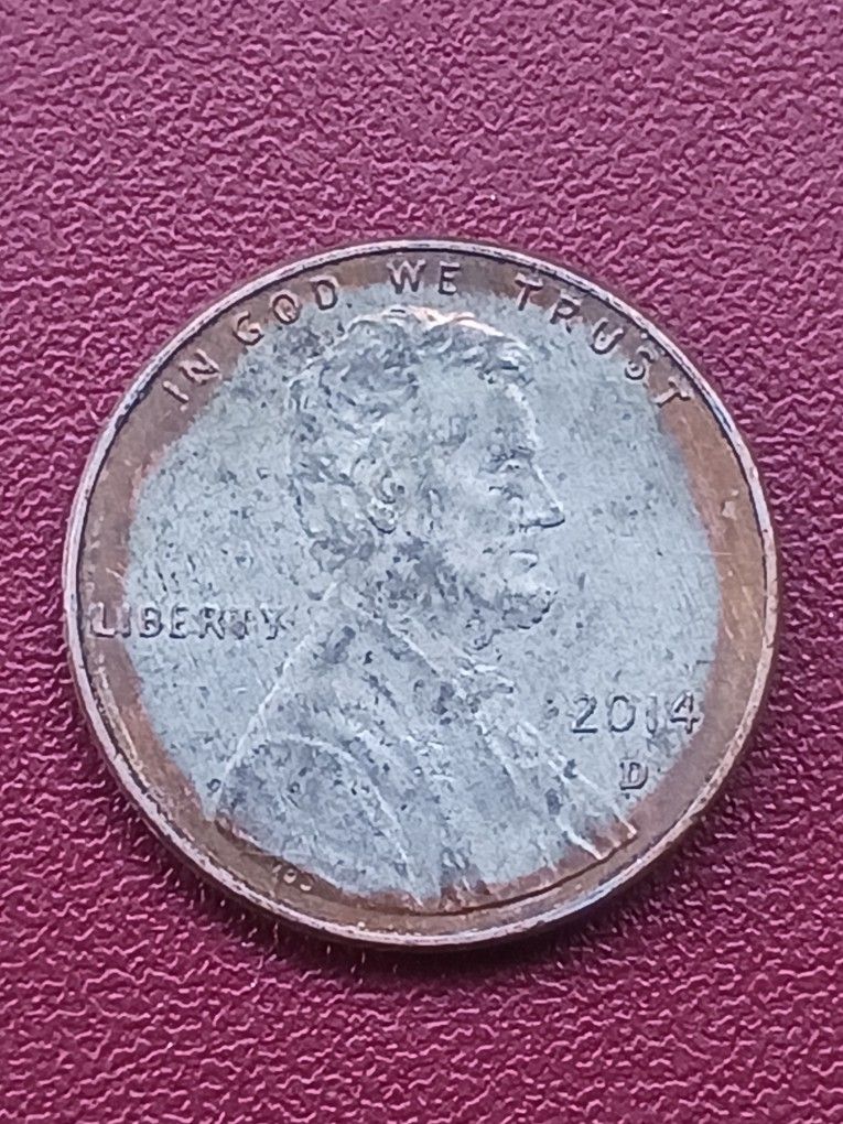 2014 Mint Error Lincoln Cent