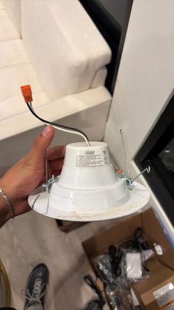 Ceiling light LED warm white color