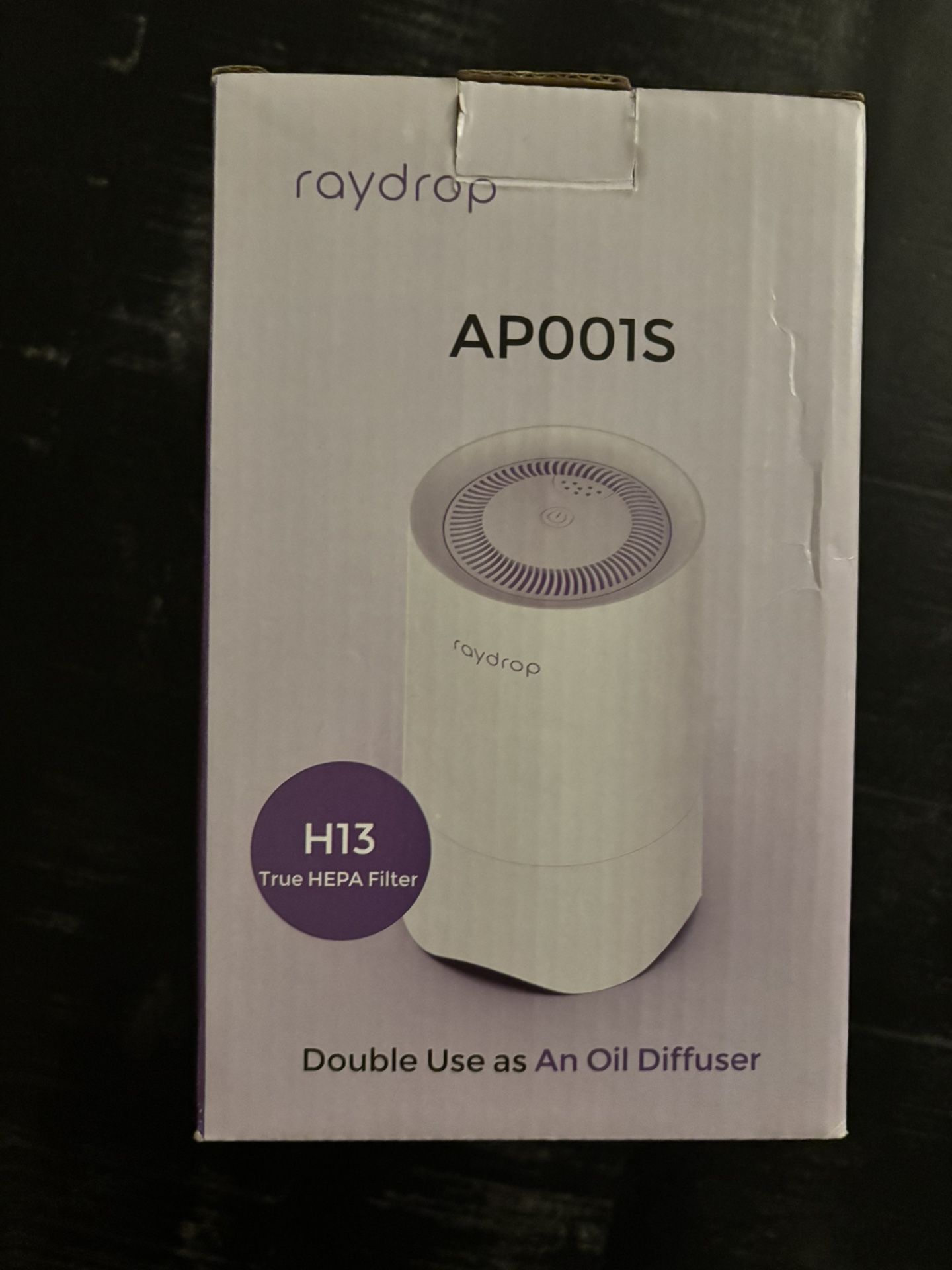Raydrop brand Mini Air Purifier