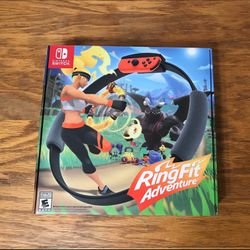 Ring Fit Adventure COMPLETE with Box for Nintendo Switch video game console system fits
