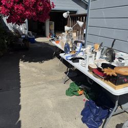 Moving Garage Sale Today 10-3pm