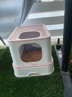 PINK CAT LITTER