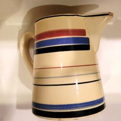 VINTAGE HANDPAINTED GERMANY PITCHER -OLD!!