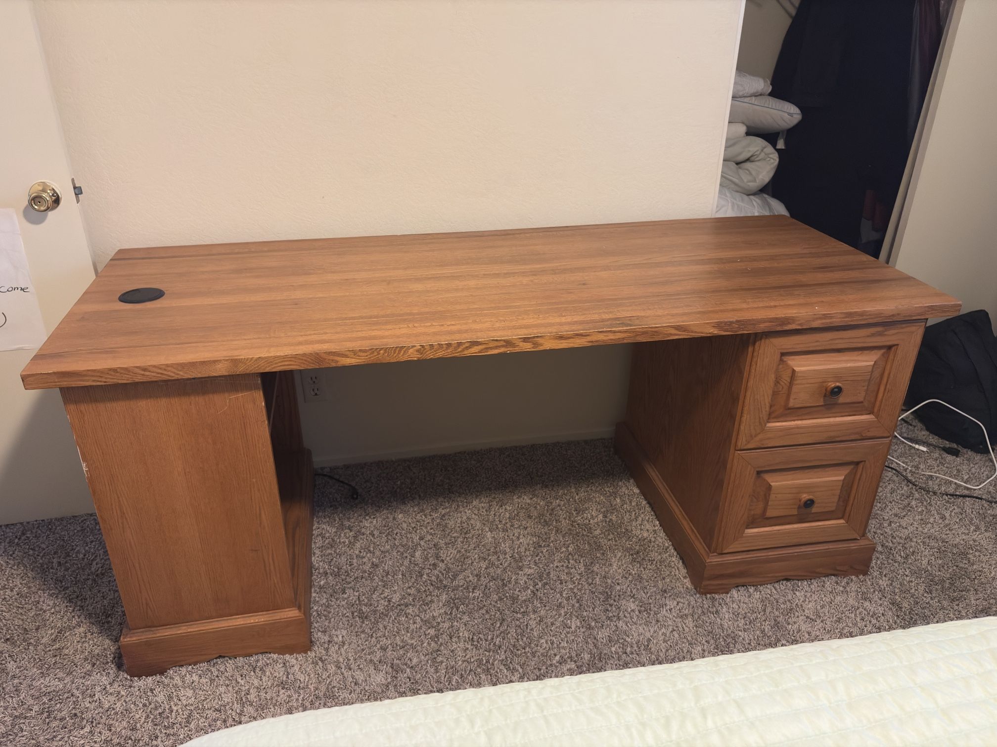 Beautiful Hardwood Desk