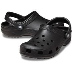 New Adult Black CROCS Various Sizes