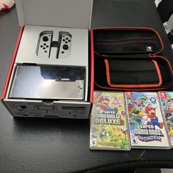 nintendo switch oled was only used for like a week