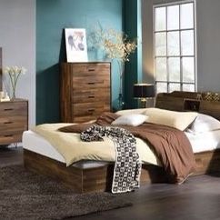Brand New 4PC Queen Bedroom Set with Under Storage
