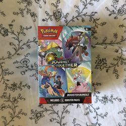 Pokemon Journey Together Booster Bundle
