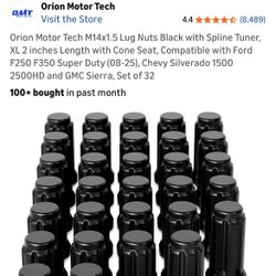 Lug Nuts For Chevy Silverado and GMC Sierra 
