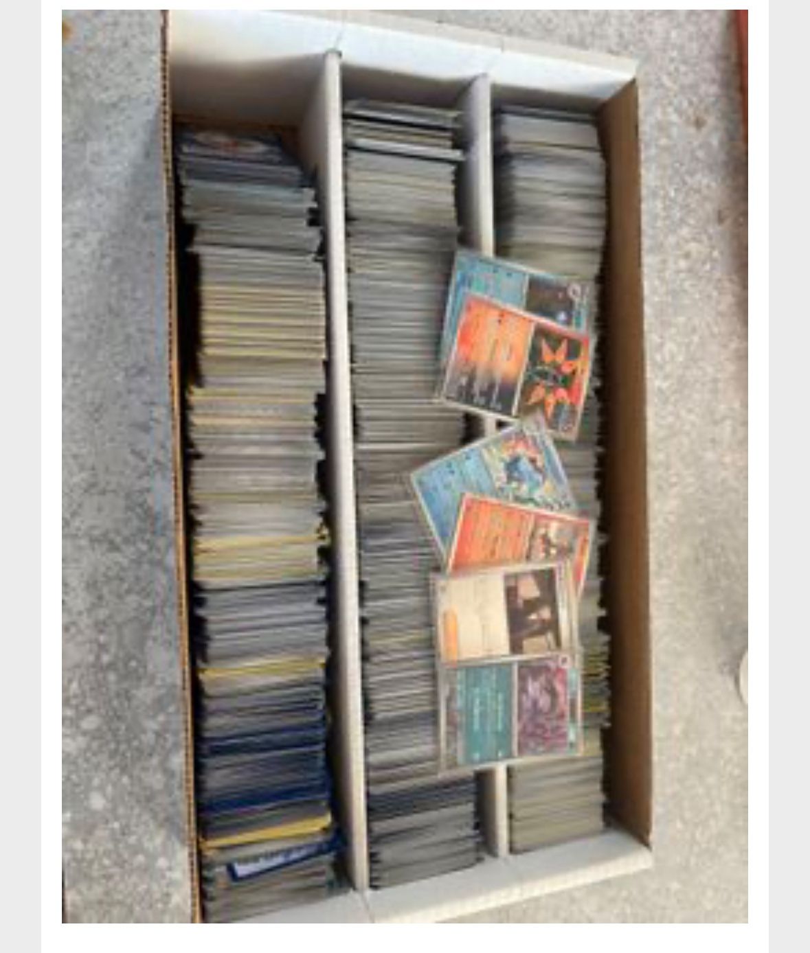 Mix Box Of Pokemon Cards 