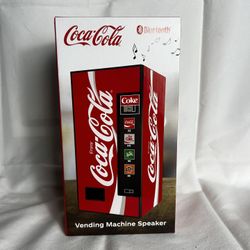 Coca-Cola Vending Machine Bluetooth Speaker Red