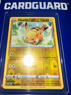 Pikachu pokemon card