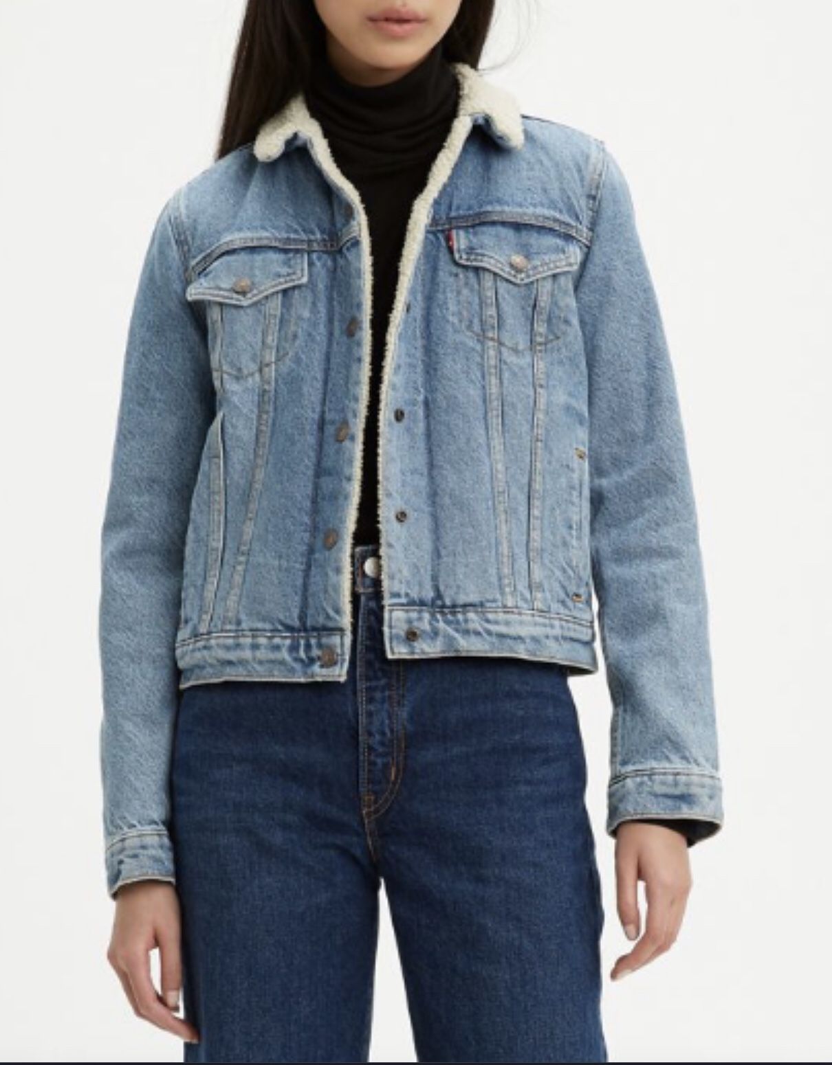 Levi's Women's Original Sherpa Trucker Jacket Size small