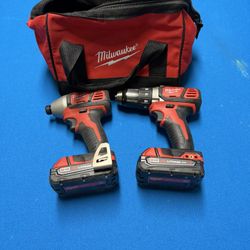 Milwaukee 18v Drill/Impact Combo