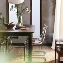 Sillas Acrílicas con Patas Cromadas – IKEA Tobias