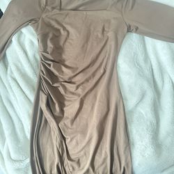 Cute Tight Dress Open Leg 