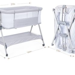 ANGELBLISS Baby Bassinet Bedside Sleeper