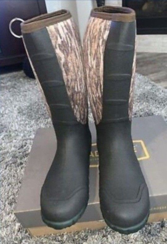 LACROSSE 200071 MEN'S 16" ALPHA LITE MOSSY OAK BOTTOMLAND NEOPRENE MENS BOOTS SIZE 7