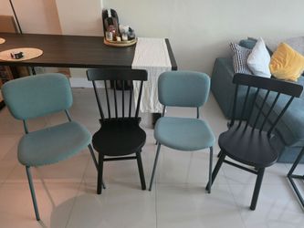 Mixed Dining Chairs Set of 4