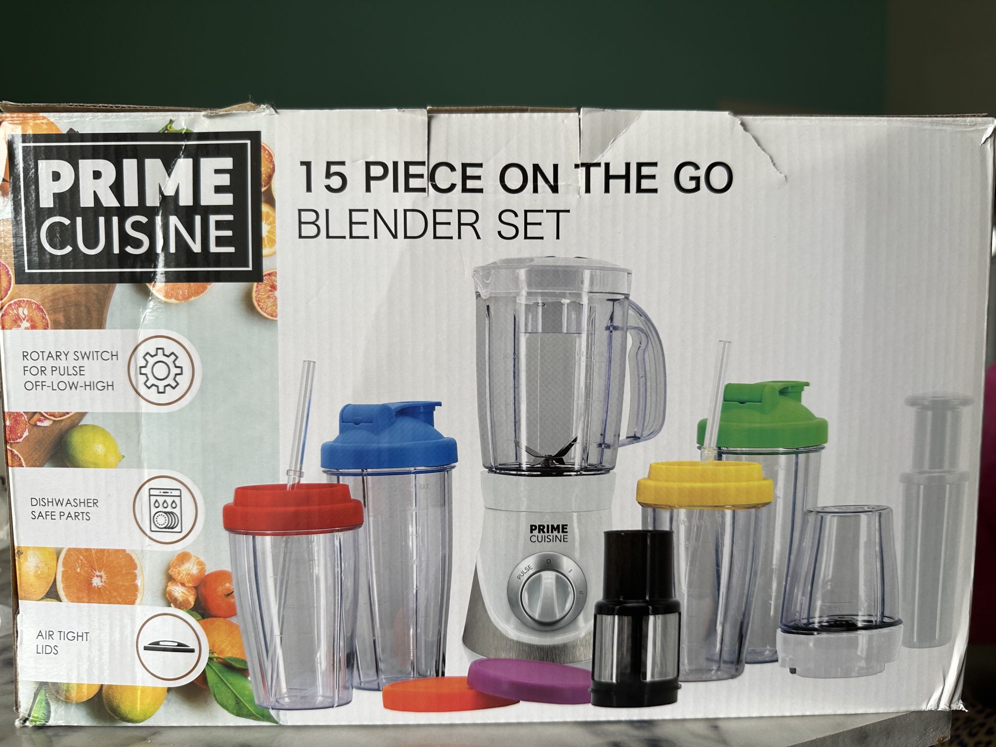 Prime Cuisine 15 Piece Blender Set new
