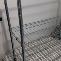 Metal Shelving Unit 