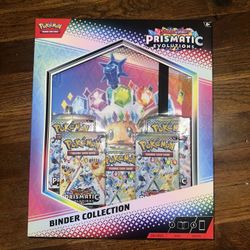 Brand New Pokemon Prismatic Evolutions Binder Collection
