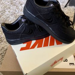 Stussy AF1 Black Size 3Y