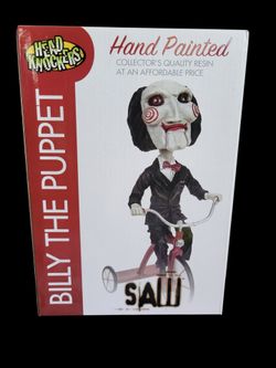 Saw: Billy the Puppet Head Knocker Bobblehead