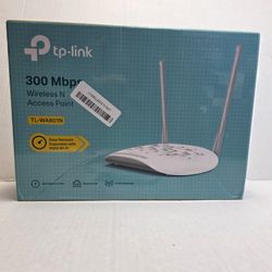 TP-LINK TL-WA801ND 300Mbps 2.4GHz Wireless N Access Point - White New