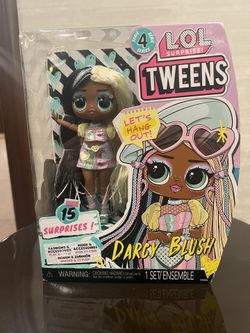 LOL Surprise Tweens Darcy Blush Series 4 Fashion Doll With Accessories And Stand