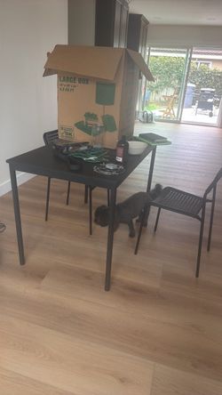 Table with two chairs