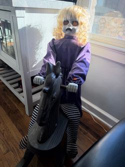 decorasion de halloween con movimiento