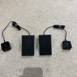 Set of 2 Atomi Qi Wireless Charge Stand Smartphone Chargers