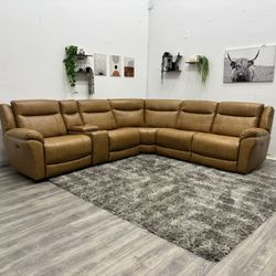 New Sectional Couch Power Recliner - Free Delivery 