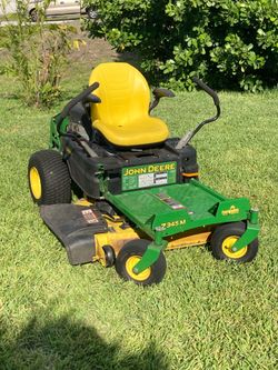 John Deere z345m 42” zero turn mower