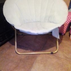 Lounge Chair Light Blue Color